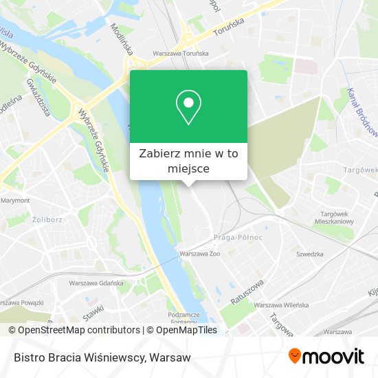 Mapa Bistro Bracia Wiśniewscy