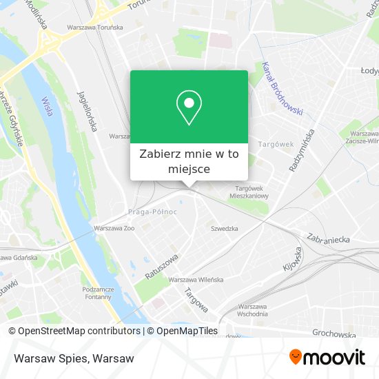 Mapa Warsaw Spies