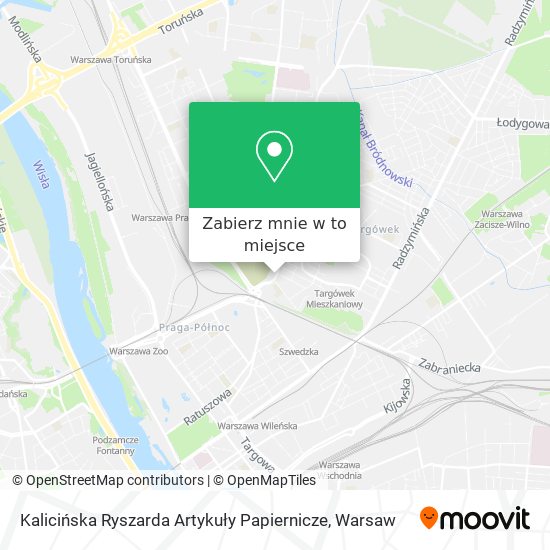 Mapa Kalicińska Ryszarda Artykuły Papiernicze