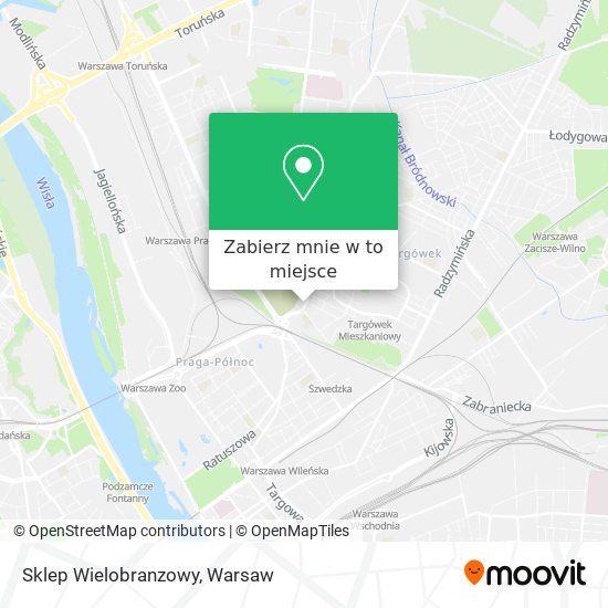 Mapa Sklep Wielobranzowy