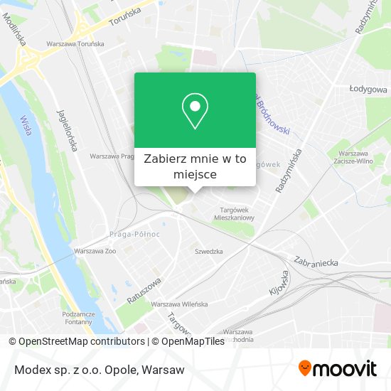 Mapa Modex sp. z o.o. Opole