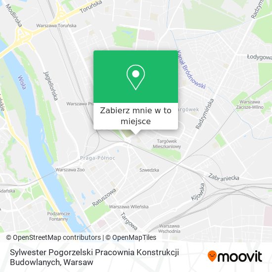 Mapa Sylwester Pogorzelski Pracownia Konstrukcji Budowlanych