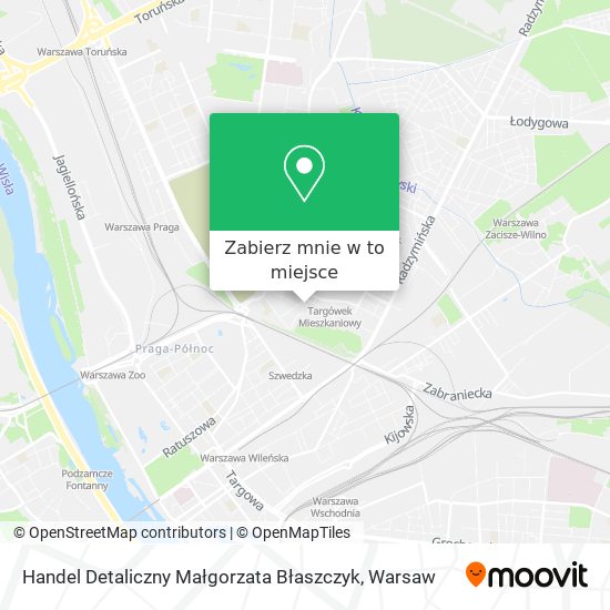 Mapa Handel Detaliczny Małgorzata Błaszczyk