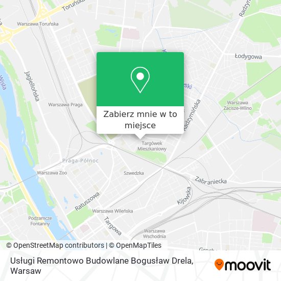 Mapa Usługi Remontowo Budowlane Bogusław Drela