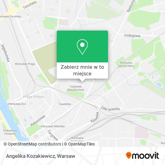 Mapa Angelika Kozakiewicz