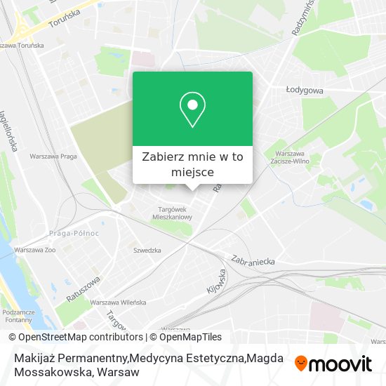 Mapa Makijaż Permanentny,Medycyna Estetyczna,Magda Mossakowska