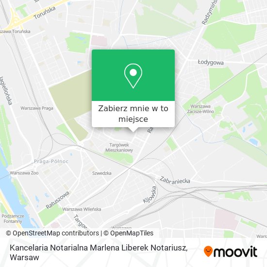 Mapa Kancelaria Notarialna Marlena Liberek Notariusz