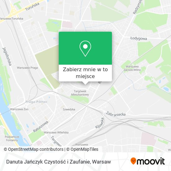 Mapa Danuta Jańczyk Czystość i Zaufanie