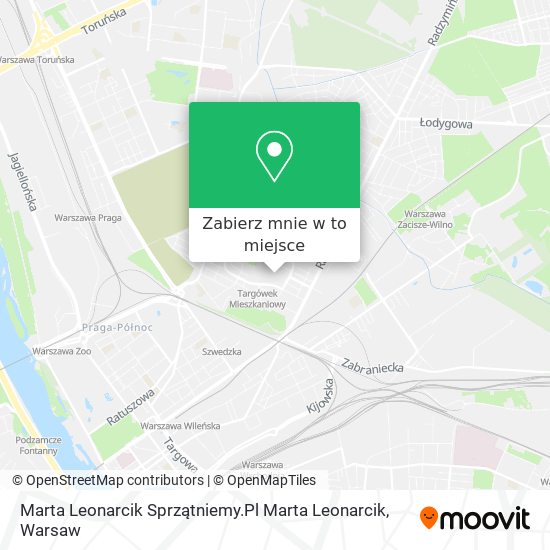 Mapa Marta Leonarcik Sprzątniemy.Pl Marta Leonarcik