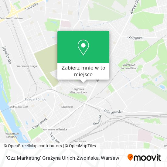 Mapa 'Gzz Marketing' Grażyna Ulrich-Zwoińska