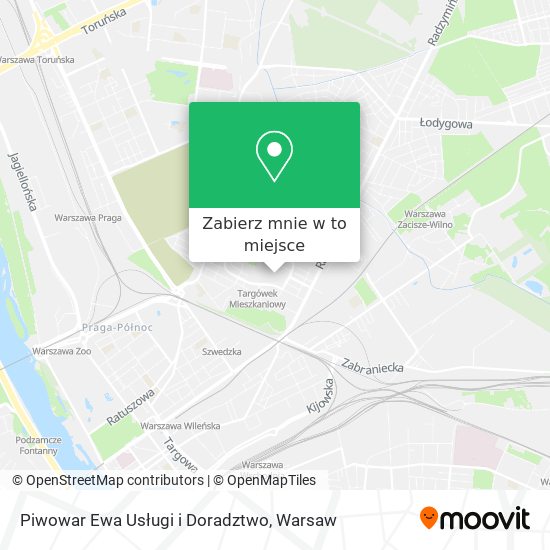 Mapa Piwowar Ewa Usługi i Doradztwo