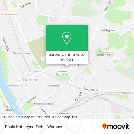 Mapa Paula Katarzyna Zięba