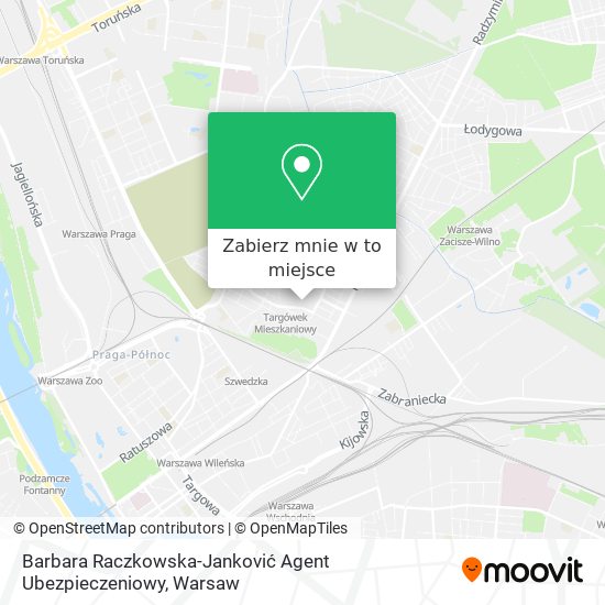 Mapa Barbara Raczkowska-Janković Agent Ubezpieczeniowy