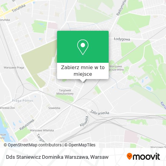 Mapa Dds Staniewicz Dominika Warszawa