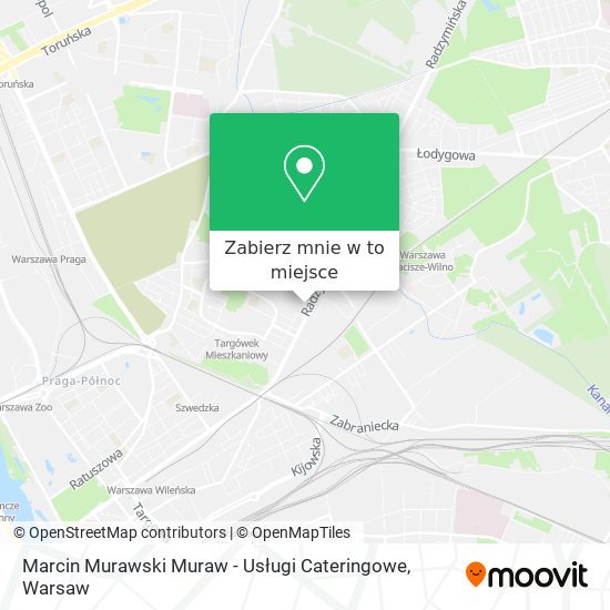 Mapa Marcin Murawski Muraw - Usługi Cateringowe