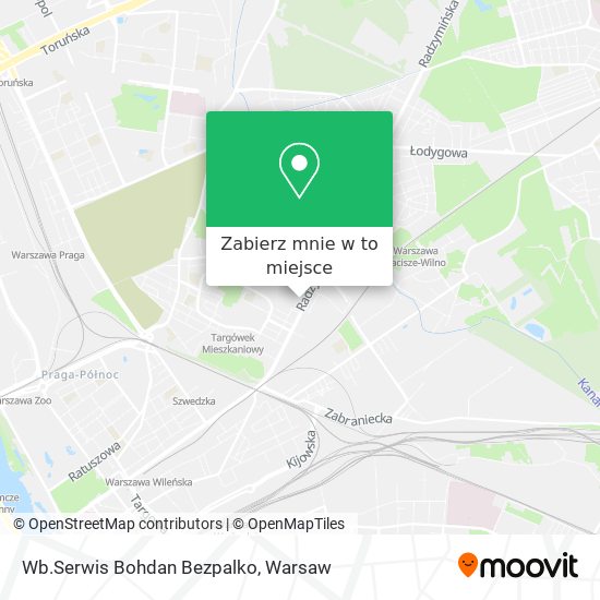 Mapa Wb.Serwis Bohdan Bezpalko