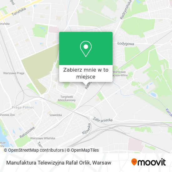 Mapa Manufaktura Telewizyjna Rafał Orlik