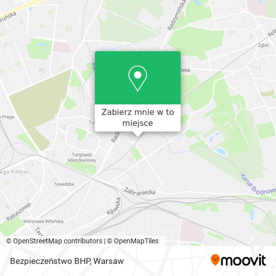 Mapa Bezpieczeństwo BHP