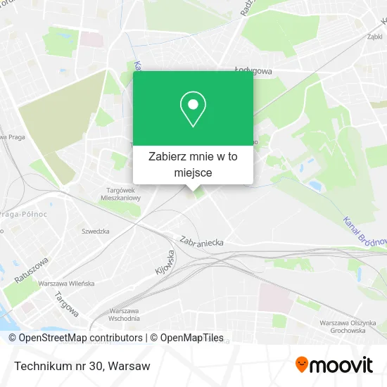 Mapa Technikum nr 30