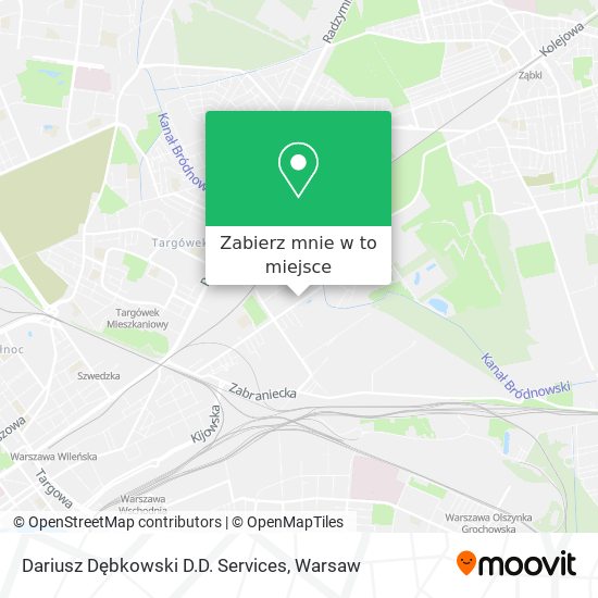 Mapa Dariusz Dębkowski D.D. Services