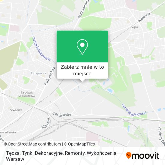 Mapa Tęcza. Tynki Dekoracyjne, Remonty, Wykończenia