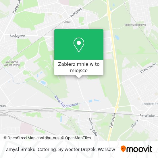 Mapa Zmysł Smaku. Catering. Sylwester Drężek