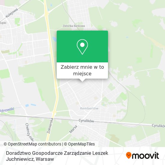 Mapa Doradztwo Gospodarcze Zarządzanie Leszek Juchniewicz