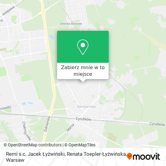 Mapa Remi s.c. Jacek Łyżwiński, Renata Toepler-Łyżwińska