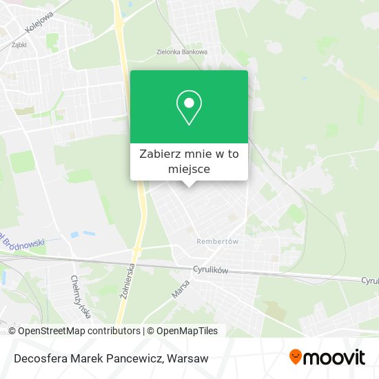 Mapa Decosfera Marek Pancewicz