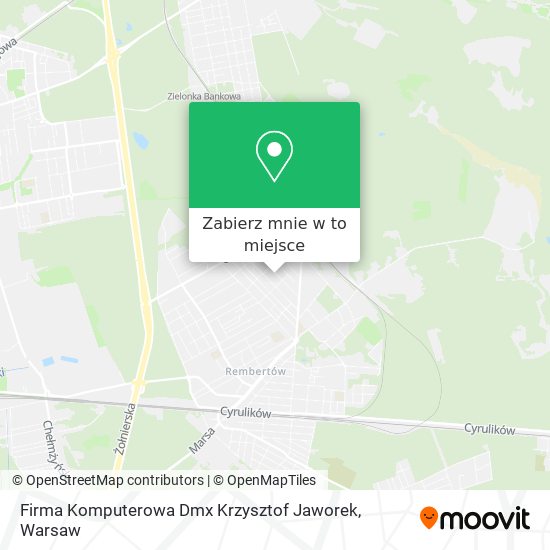 Mapa Firma Komputerowa Dmx Krzysztof Jaworek