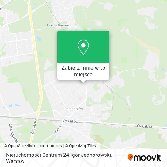 Mapa Nieruchomości Centrum 24 Igor Jednorowski