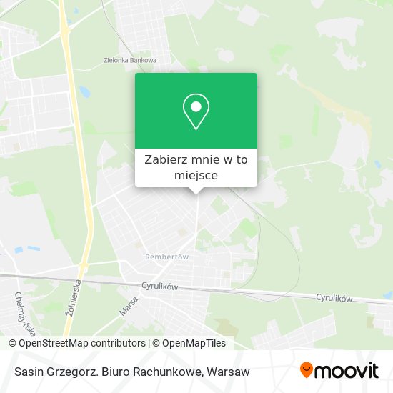 Mapa Sasin Grzegorz. Biuro Rachunkowe