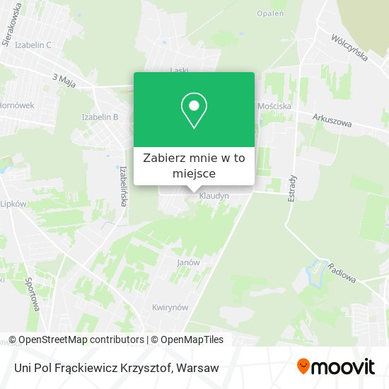 Mapa Uni Pol Frąckiewicz Krzysztof