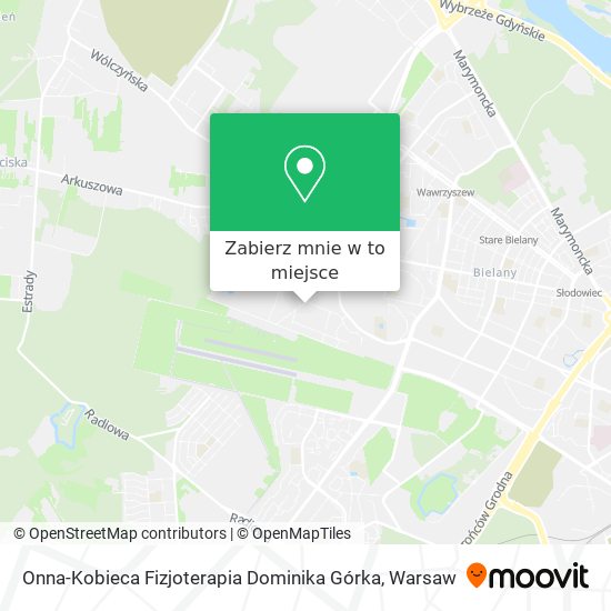 Mapa Onna-Kobieca Fizjoterapia Dominika Górka