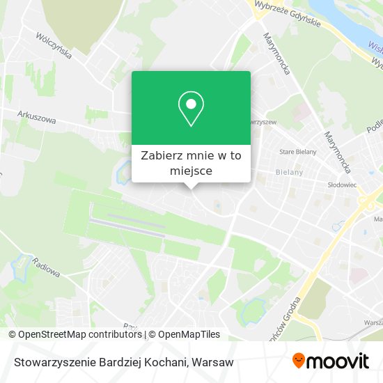 Mapa Stowarzyszenie Bardziej Kochani