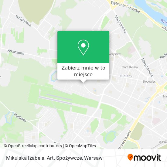 Mapa Mikulska Izabela. Art. Spożywcze