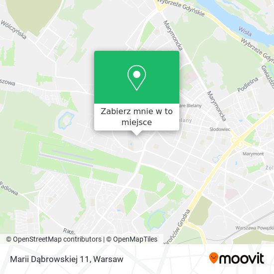 Mapa Marii Dąbrowskiej 11