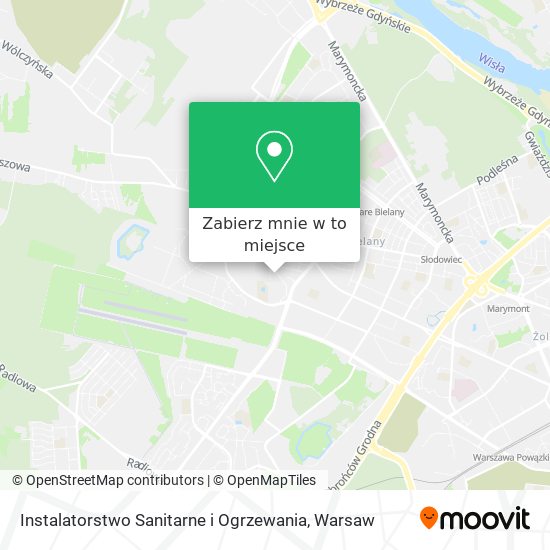 Mapa Instalatorstwo Sanitarne i Ogrzewania