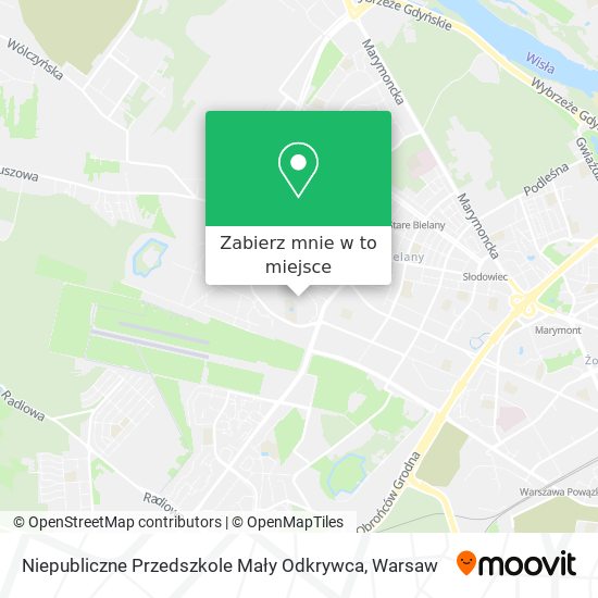 Mapa Niepubliczne Przedszkole Mały Odkrywca