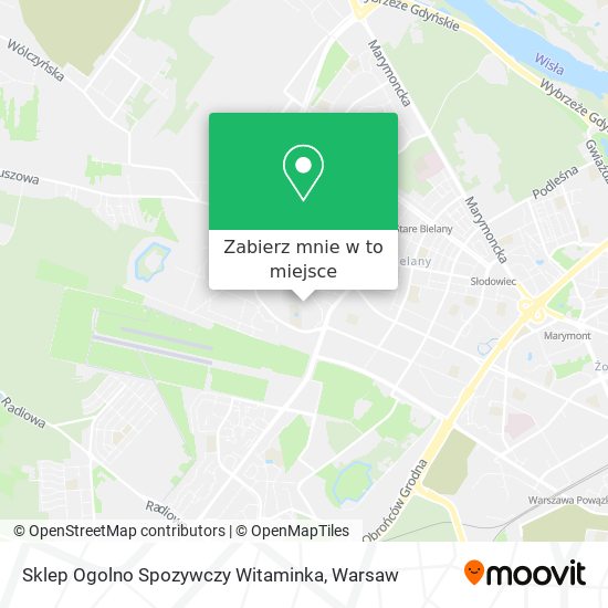 Mapa Sklep Ogolno Spozywczy Witaminka