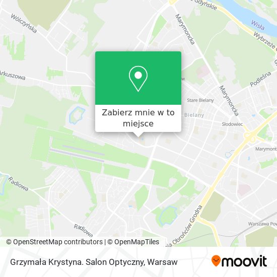 Mapa Grzymała Krystyna. Salon Optyczny