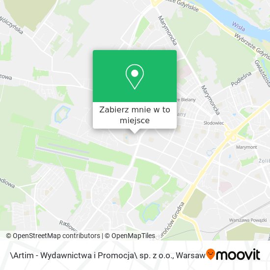 Mapa \Artim - Wydawnictwa i Promocja\ sp. z o.o.