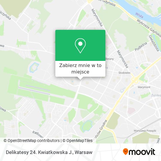 Mapa Delikatesy 24. Kwiatkowska J.