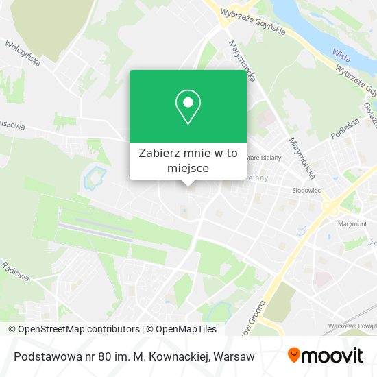 Mapa Podstawowa nr 80 im. M. Kownackiej