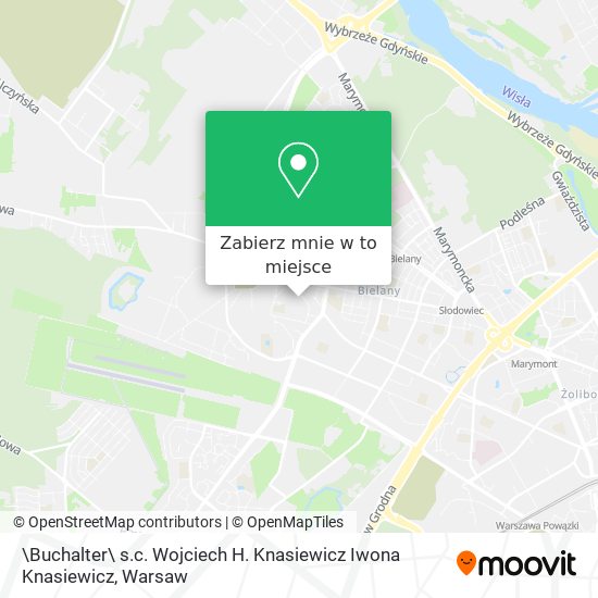 Mapa \Buchalter\ s.c. Wojciech H. Knasiewicz Iwona Knasiewicz