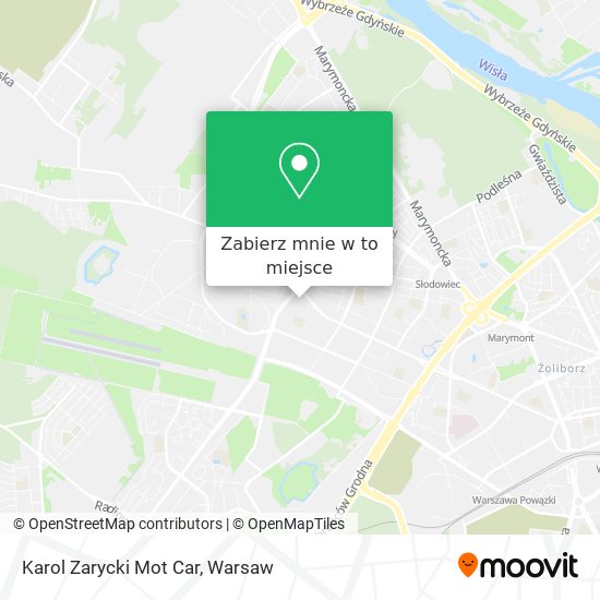 Mapa Karol Zarycki Mot Car