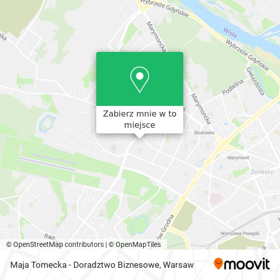 Mapa Maja Tomecka - Doradztwo Biznesowe