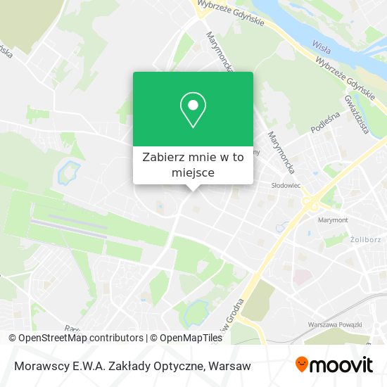 Mapa Morawscy E.W.A. Zakłady Optyczne