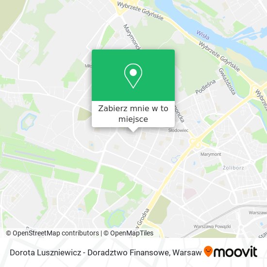 Mapa Dorota Luszniewicz - Doradztwo Finansowe