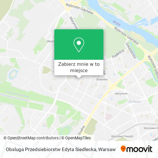 Mapa Obsluga Przedsiebiorstw Edyta Siedlecka